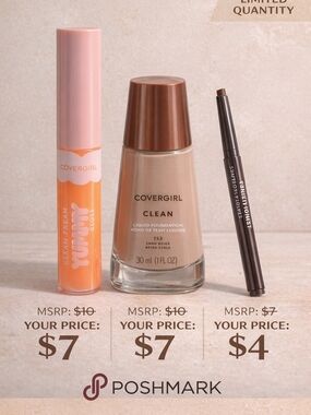 COVERGIRL Yummy Gloss & Brown Lip Pencil Duo - Pink & Brown
